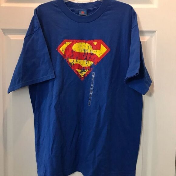 Men’s super man T-shirt - Picture 1 of 5
